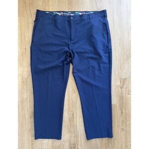 Men's Birdie Bound Golf Pants Trousers 44x30 Performance Straight Navy Blue